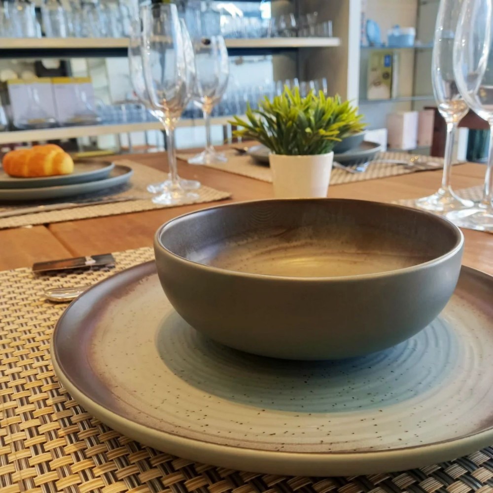 Tigela Bowl de Louça Oxford Pacífico 600mL