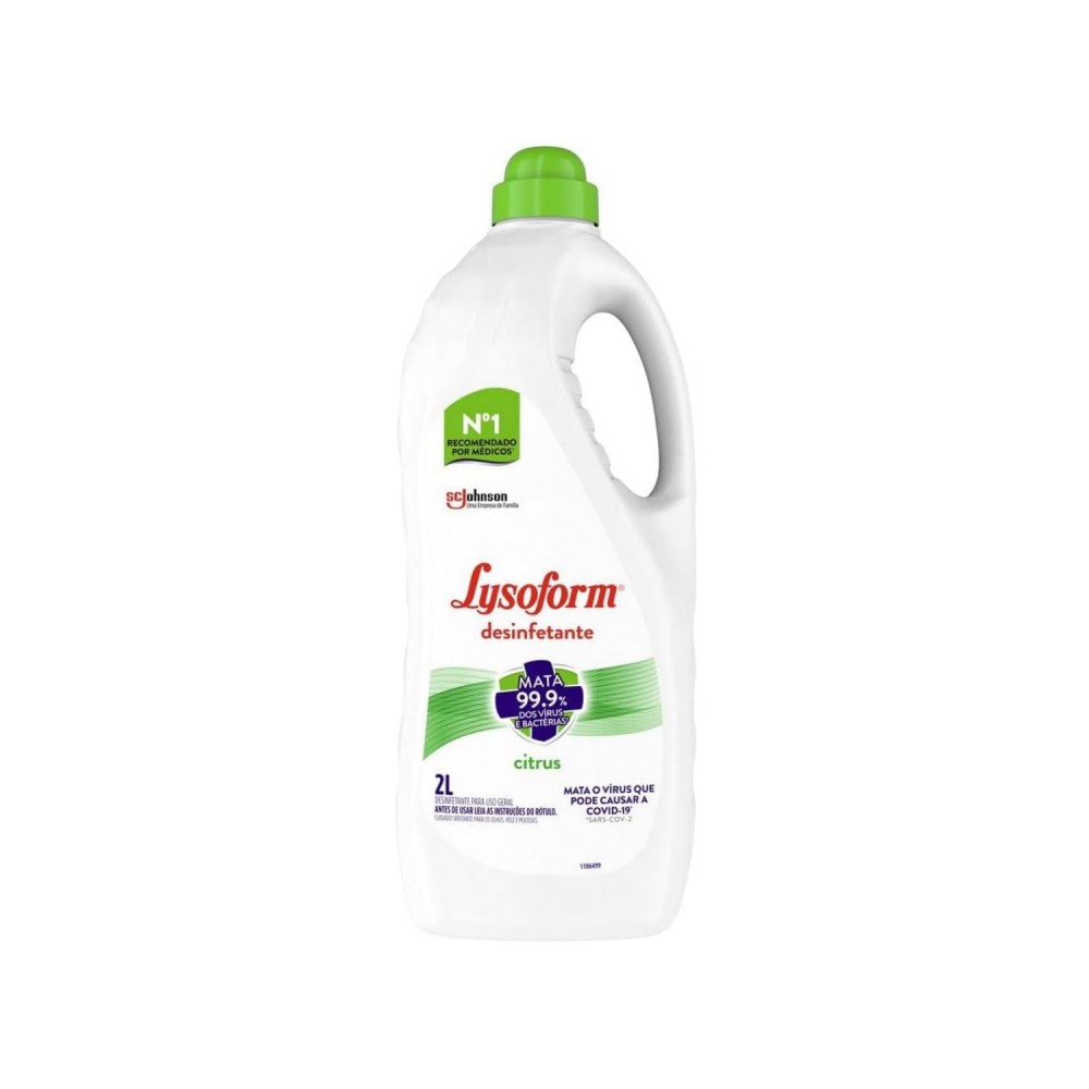 Desinfetante Lysoform Bruto Citrus 2L