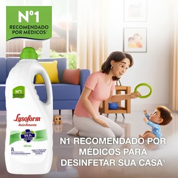 Desinfetante Lysoform Bruto Citrus 2L