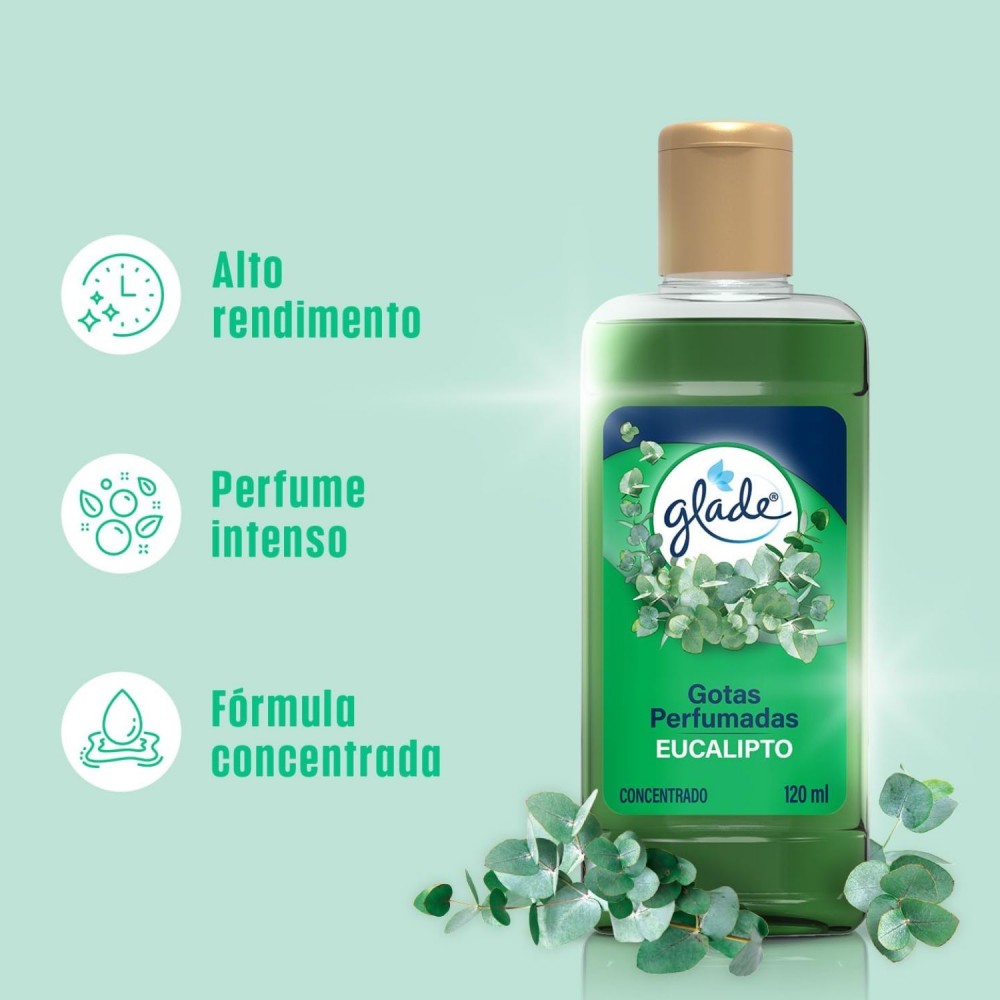 Aromatizante Essência Glade 120mL Eucalipto