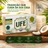 Sabão em Barra UFE Coco com 5 unid. de 180g cada
