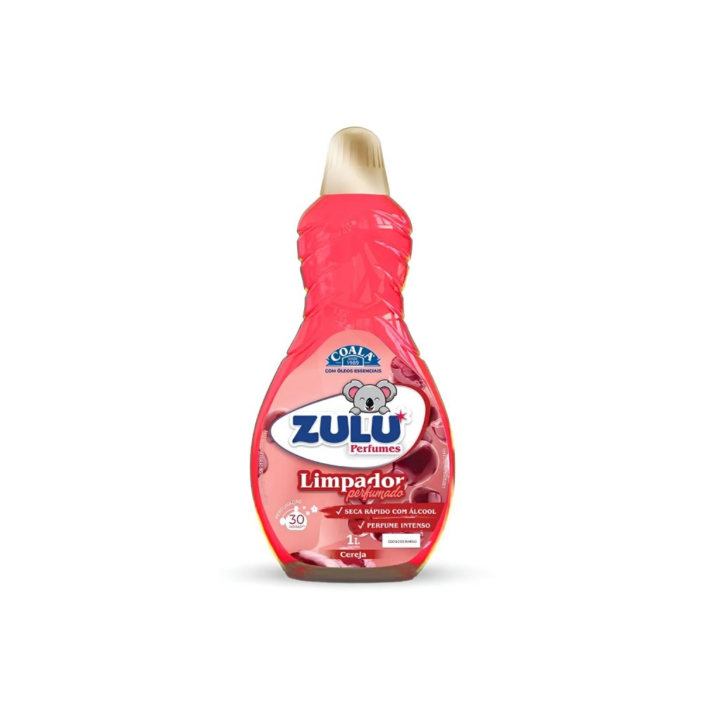 Limpador Perfumado Zulu Cereja 1L
