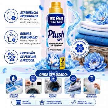 Intensificador de Perfume Plush Up 500mL Vertigo