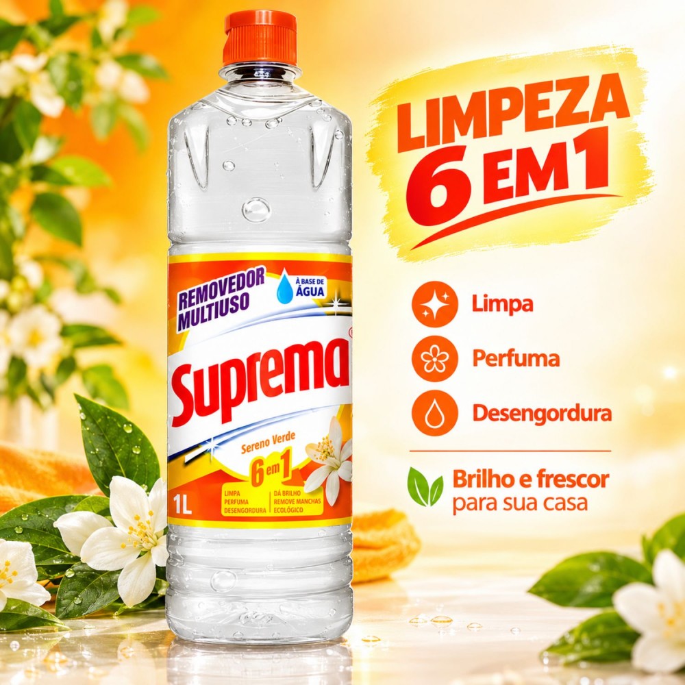 Removedor Ecológico Suprema 1L Sol de Verão