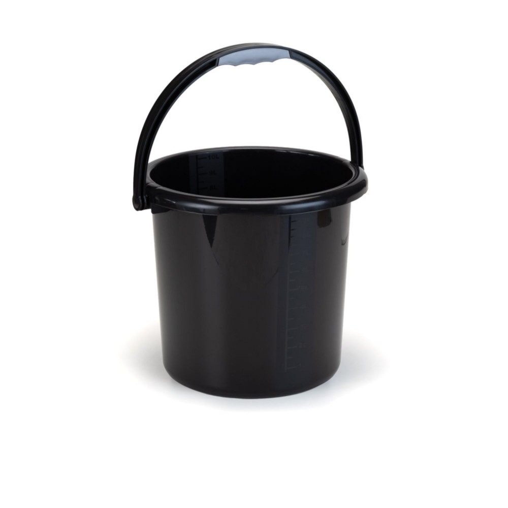 Balde 10L Rainha Preto Eco Flow