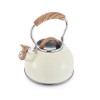 Chaleira de Inox 2L MTA Vanilla com Cabo Amadeirado