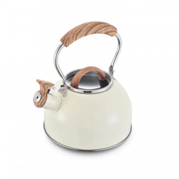 Chaleira de Inox 2L MTA Vanilla com Cabo Amadeirado