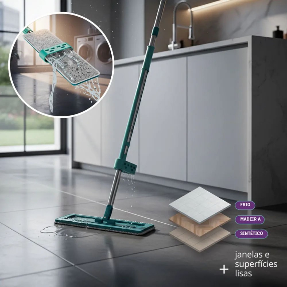 Mop Flat Hands Free Flash Limp