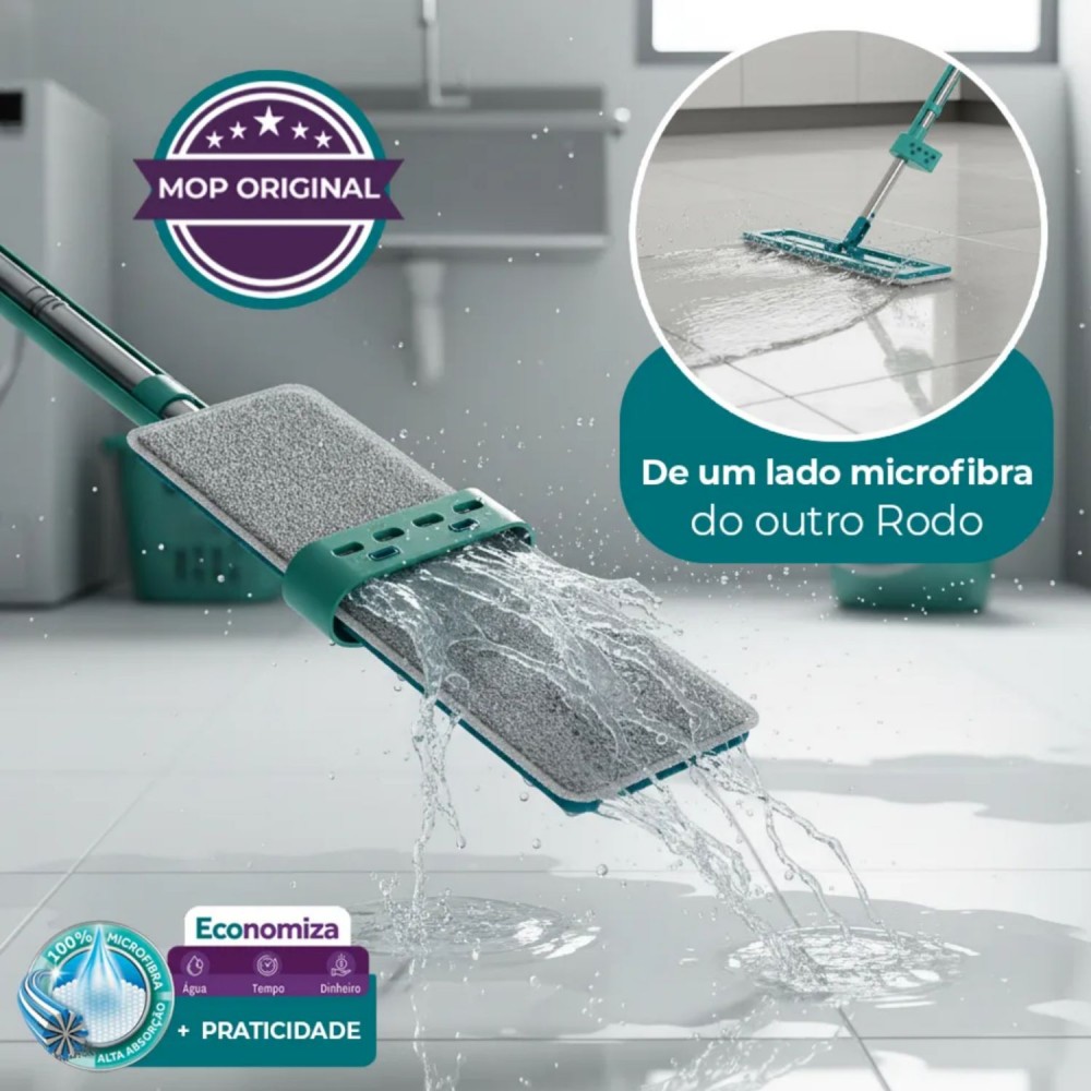 Mop Flat Hands Free Flash Limp