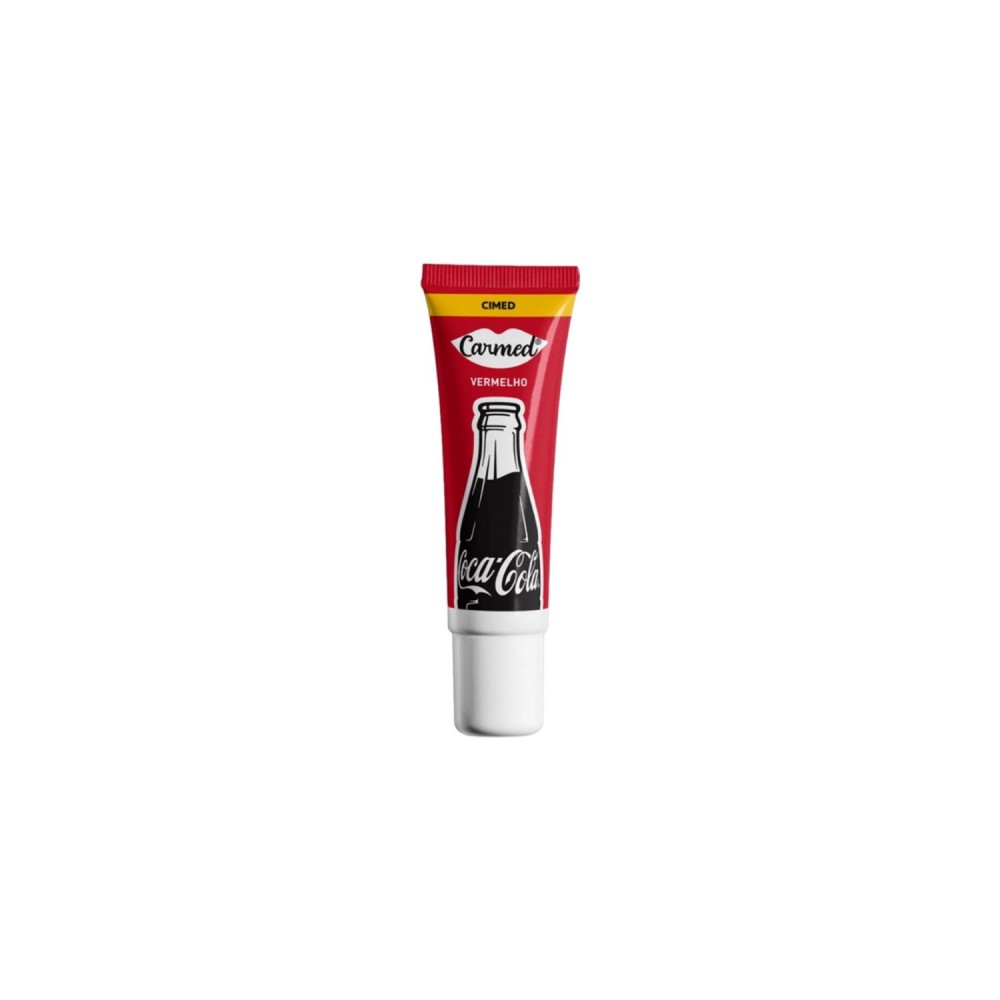 Hidratante Labial Carmed 10g Coca-Cola Vermelho