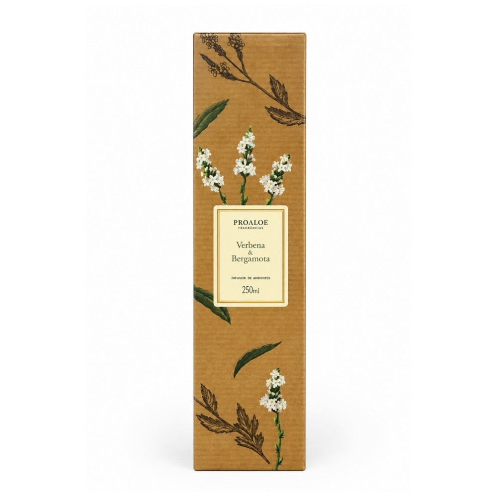 Difusor de Ambientes Proaloe 250mL Verbena & Bergamota