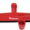 Rodo Plástico 45 cm Bralimpia Dry Vermelho sem Cabo