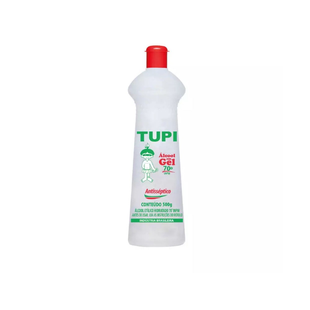 Álcool em Gel 70%  500g Tupi Squezze