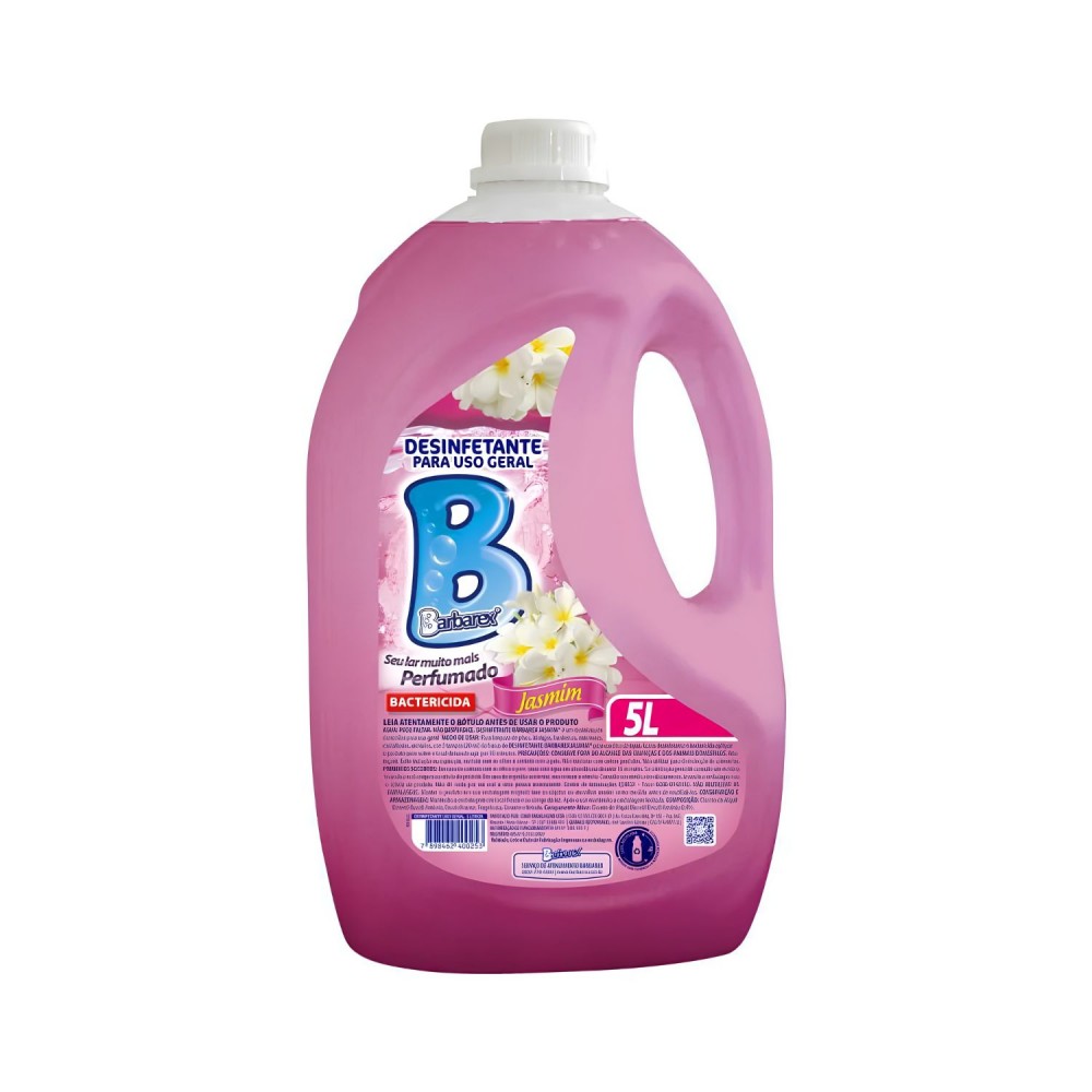 Desinfetante Barbarex Jasmim 5L