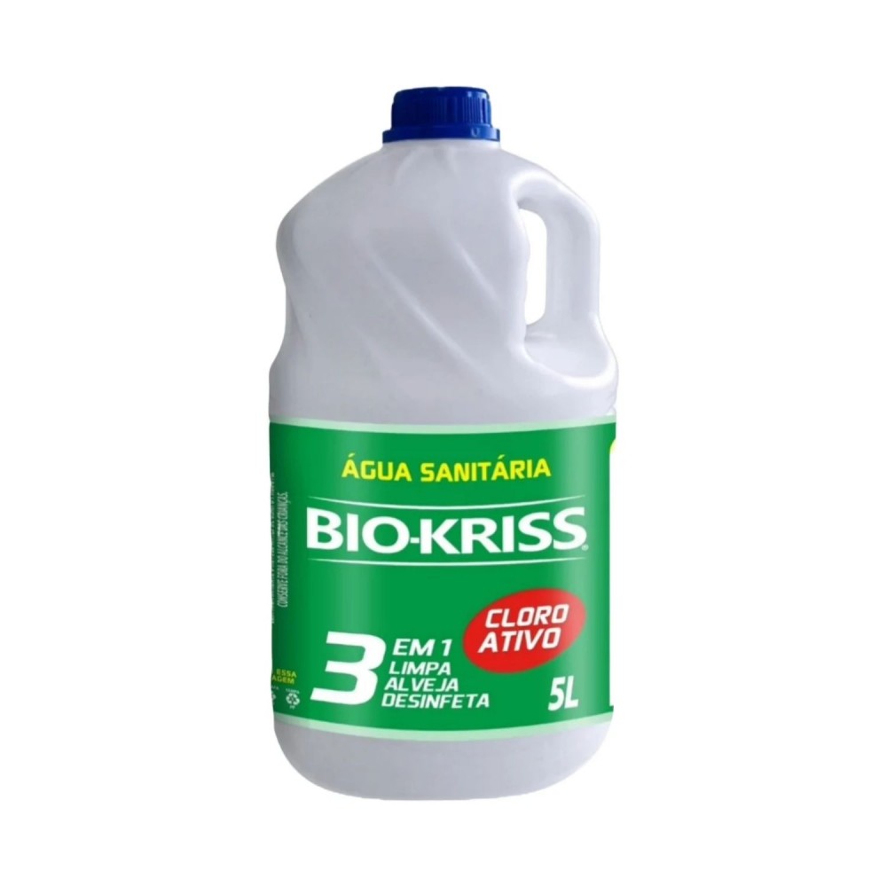 Água Sanitária Bio-Kriss 5L 