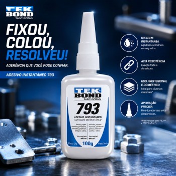 Cola Instantânea TekBond 793 100g