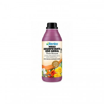 Desinfetante Concentrado Mirax Renko Floral Bouquet 1L