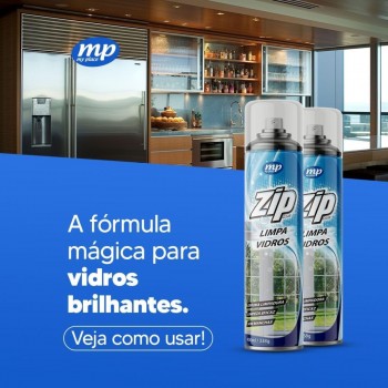 Limpa Vidros Aerossol Zip 400mL