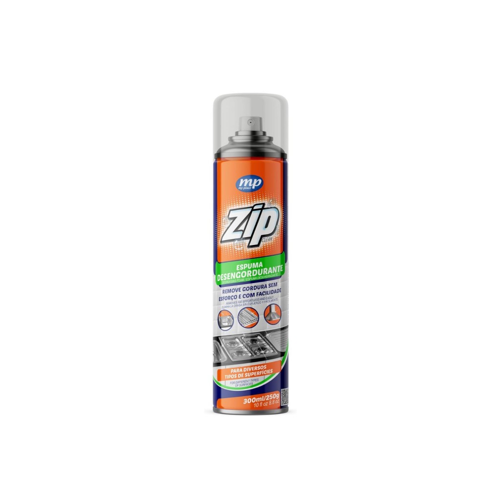 Limpador Espuma Desengordurante 300mL Zip
