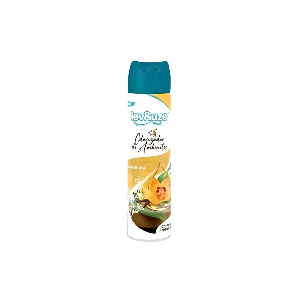 Aromatizador Aerossol Lev&Uze 400mL Baunilha