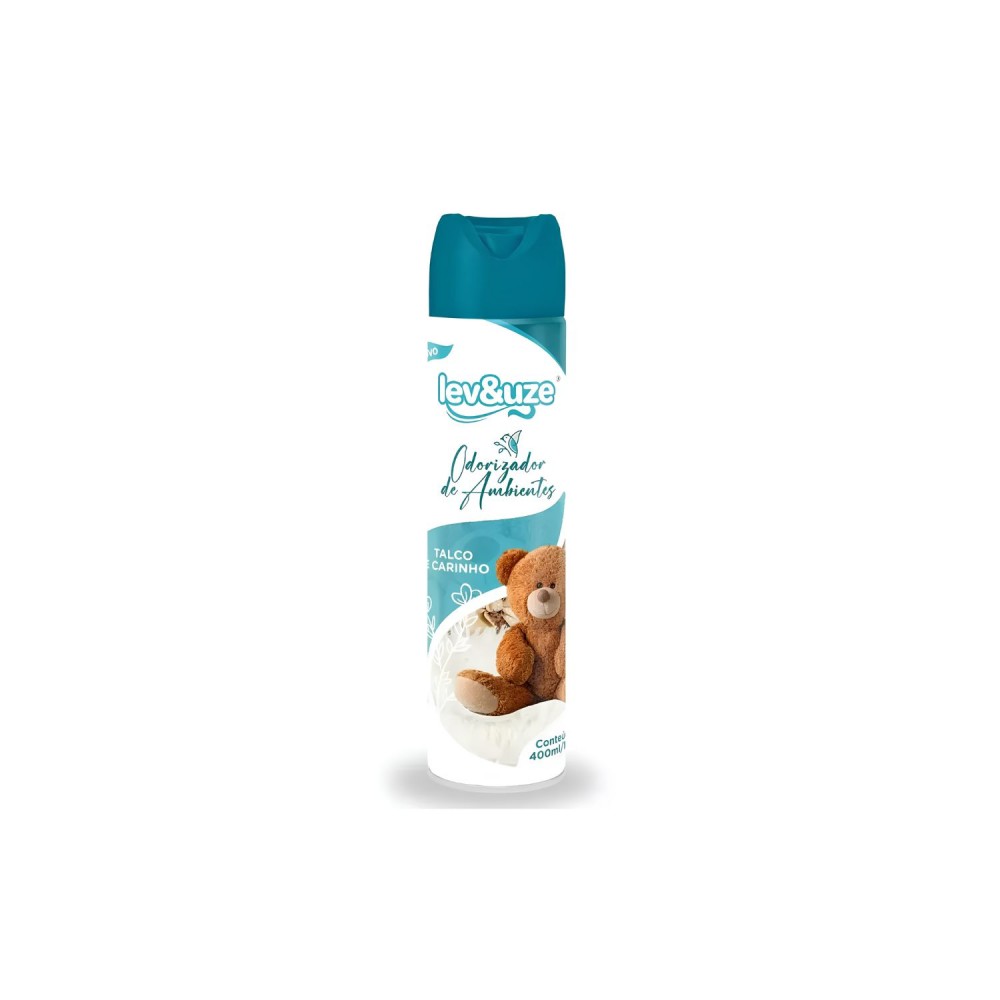 Aromatizador Aerossol Lev&Uze 400mL Talco