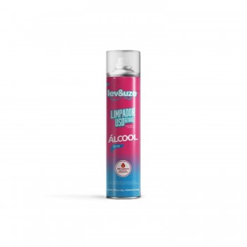 Álcool 70% Aerossol Lev%Uze 400mL