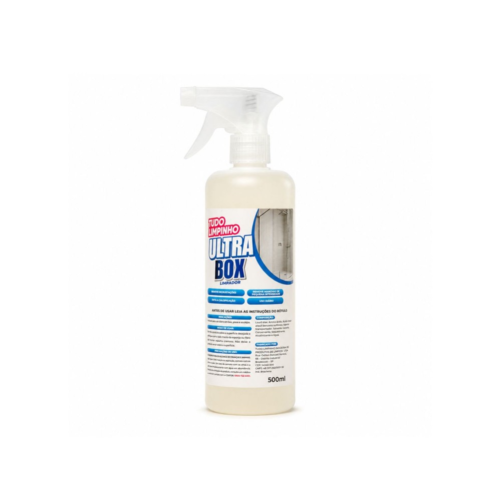 Limpa Box 500mL Ultra Box Tudo Limpinho