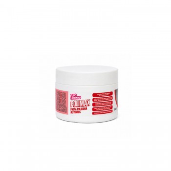 Pasta Polidora de Vidros e Inox Polimax 250g Tudo Limpinho