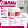 Pasta Polidora de Vidros e Inox Polimax 250g Tudo Limpinho