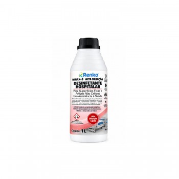 Desinfetante Concentrado Mirax -S Renko 1L Hospitalar