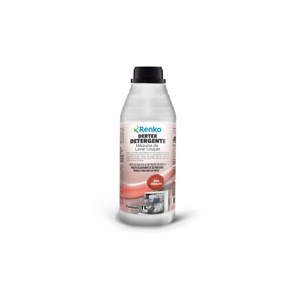 Detergente Máquina Lavar Louça Concentrado Dertex Renko 1L