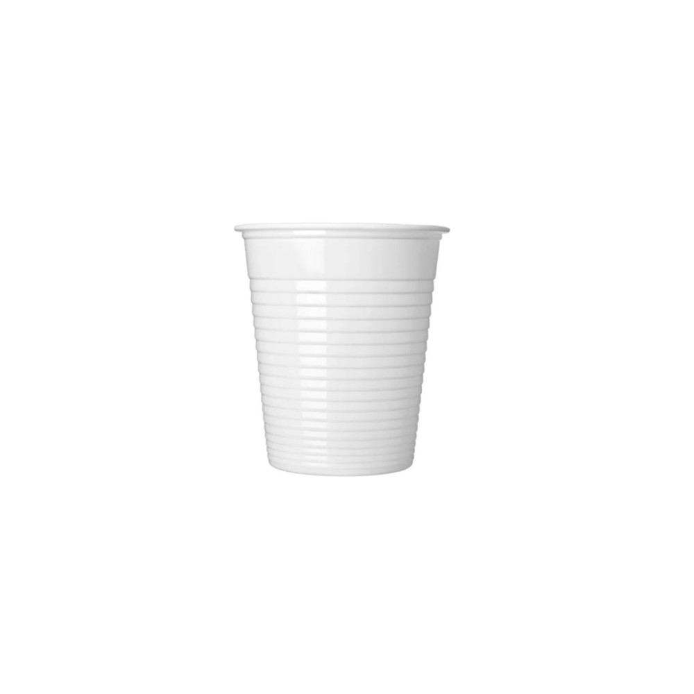 Copo Plástico Descartável 180mL Ecocoppo PP Branco com 100 unid.