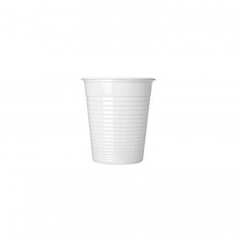 Copo Plástico Descartável 180mL Ecocoppo PP Branco com 100 unid.