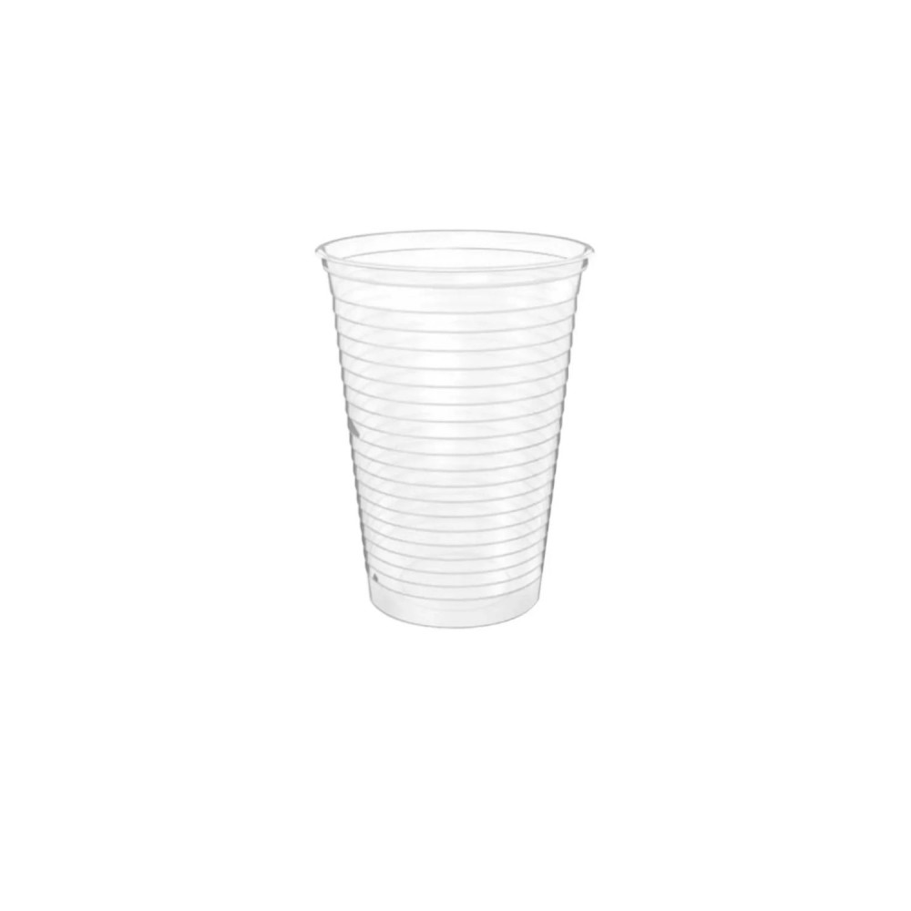 Copo Plástico Descartável 300mL Ecocoppo PP Transparente com 100 unid.