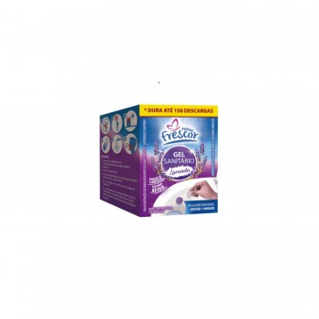 Gel Adesivo Sanitário Novo Frescor Lavanda 7g para 1 Aplicação
