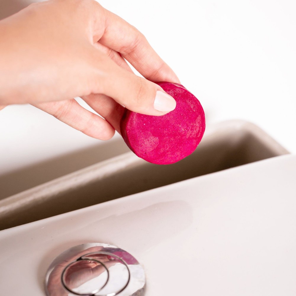 Bloco Sanitário Novo Frescor para Caixa Acoplada Floral 45g 