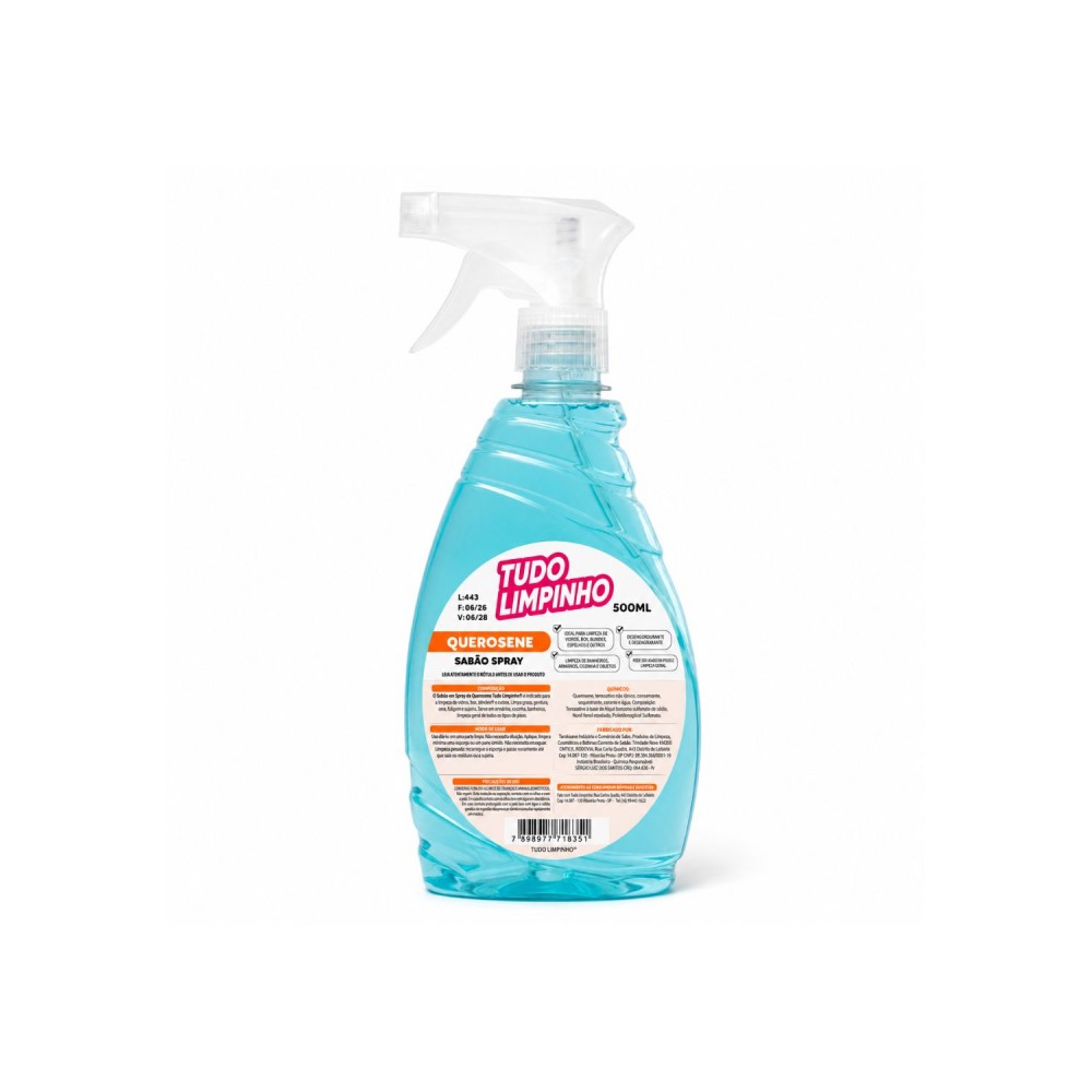 Sabão de Querosene Spray 500mL Tudo Limpinho