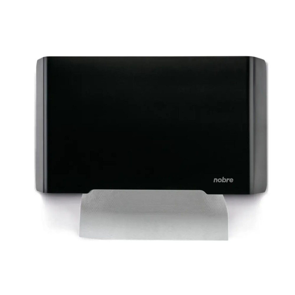 Dispenser Papel Interfolha Nobre Select de Inox Preto