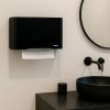 Dispenser Papel Interfolha Nobre Select de Inox Preto