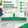 Rodo Plástico 35cm Bralimpia Dry Verde sem Cabo