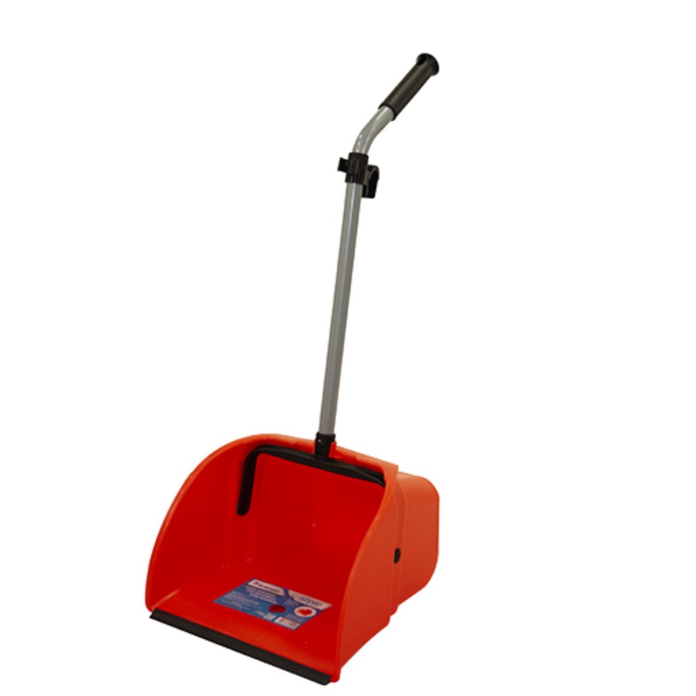 Pá de Lixo Coletora Bralimpia Super Vermelho