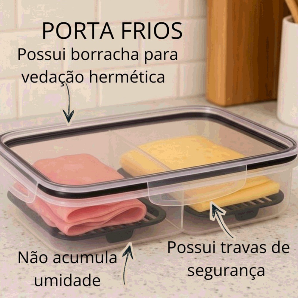 Porta Frios com Travas e Divisória Plasútil