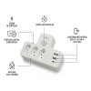 Adaptador de Tomada Benjamin Knup UNT-3013BC