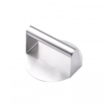 Amassador de Carne Inox Redondo 16X7,5cm RSPAN