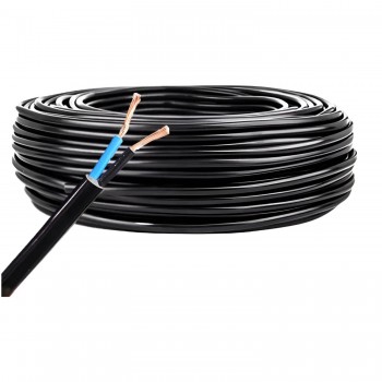 Cabo PP 2x2,5mm Energy Preto - por Metro