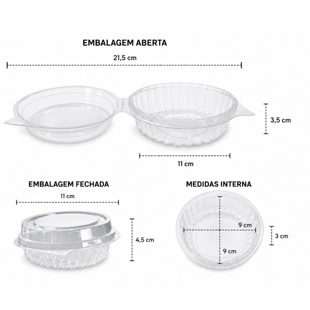 Embalagem Plástica ART HP-640 Hiperpack com 10un.