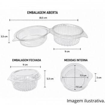 Embalagem Plástica ART H-642 Mini Hiperpack com 10un.
