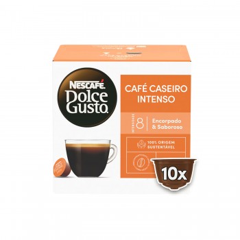 Cápsula de Café Nescafé Dolce Gusto Caseiro Intenso c/10