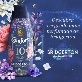 Amaciante Concentrado Comfort 500 mL 10 Segredos Bridgerton