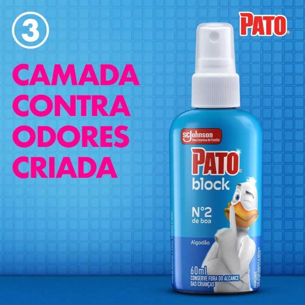Bloqueador de Odores Sanitários Pato n° 2 Marine 60mL